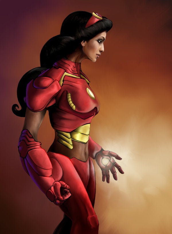 disney princesses reimagined as superheroes