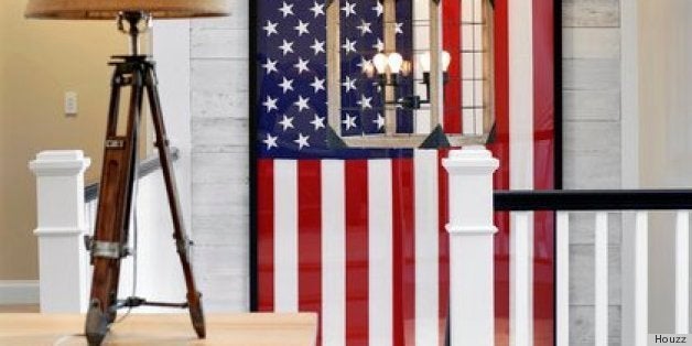 American Flags And Other Vintage Patriotic Decor Are Hot Trends In