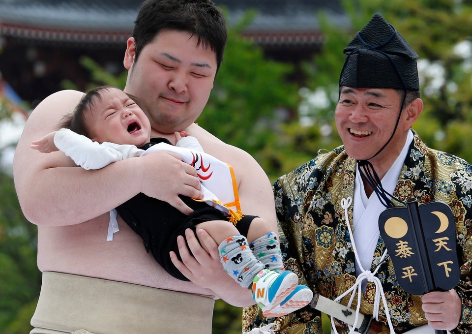 Japan Crying Baby Contest