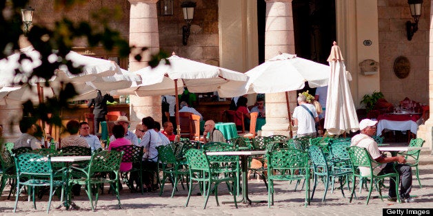 At Plaza de la Catedral.