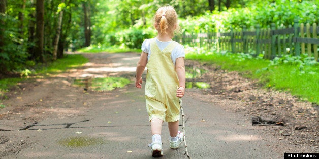 Kid walking