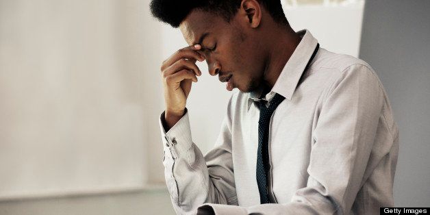 Black male under stress