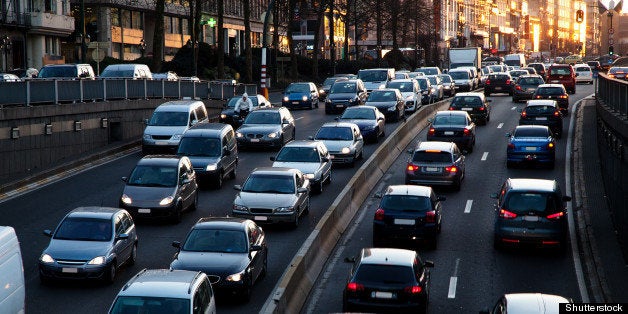 Late afternoon traffic.