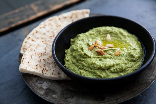 Basil Hummus