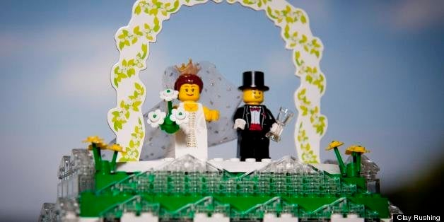 Couples Share Their Lego-Themed Weddings