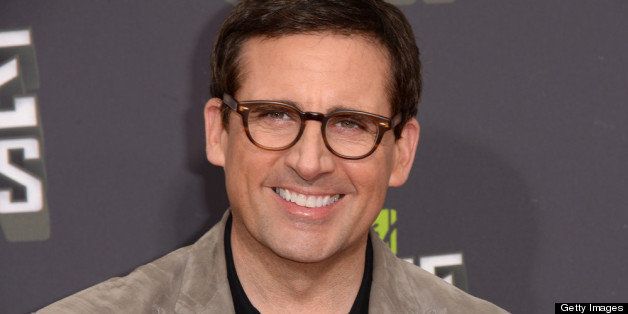 CULVER CITY, CA - APRIL 14: Actor Steve Carell arrives at the 2013 MTV Movie Awards at Sony Pictures Studios on April 14, 2013 in Culver City, California. (Photo by Jason Merritt/Getty Images)