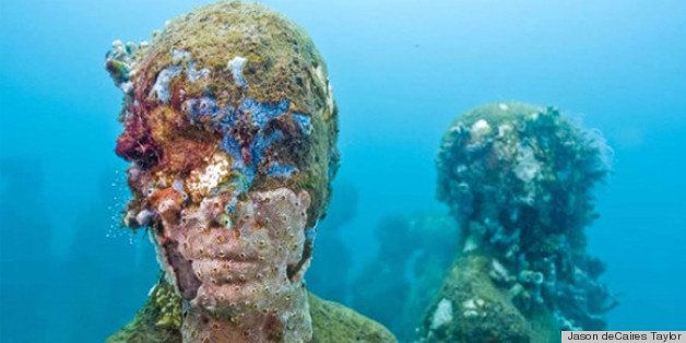 Jason DeCaires Taylor's Underwater Art Installation Takes Green ...