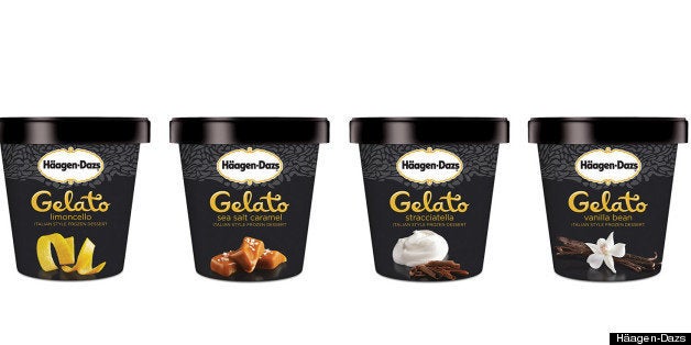 Haagen store dazs gelato