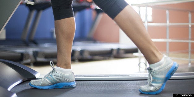 woman jogging on exercise...