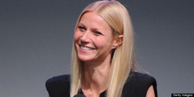 NEW YORK, NY - MAY 07: Gwyneth Paltrow attends Apple Store Soho Presents: Meet The Developer Gwyneth Paltrow - 'Goop City Guides' at Apple Store Soho on May 7, 2013 in New York City. (Photo by Dimitrios Kambouris/Getty Images)