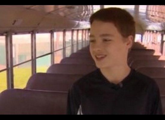 13-Year-Old Steers School Bus Safety