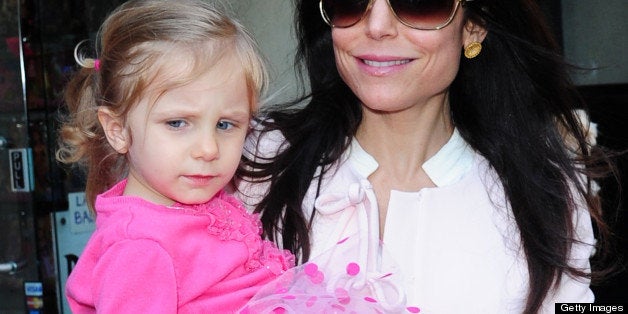 NEW YORK, NY - MAY 04: Bethenny Frankel and Bryn Hoppy are seen out side 'Dylan's Candy Bar' on Bryn Hoppy's Birthday on May 4, 2013 in New York City. (Photo by Raymond Hall/FilmMagic)