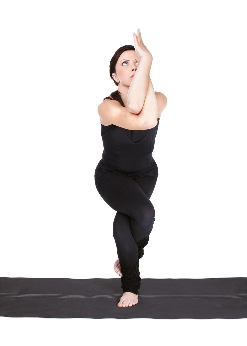 Eagle Pose (Garudasana) 