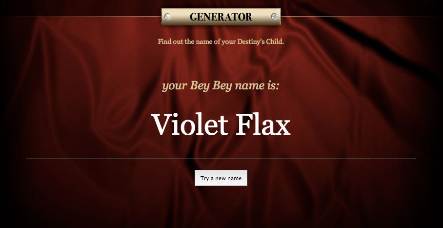 Violet Flax