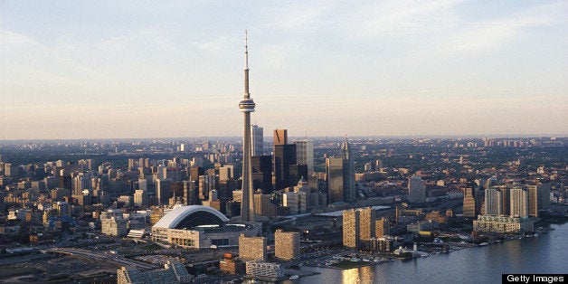 Canada, Ontario, Toronto skyline