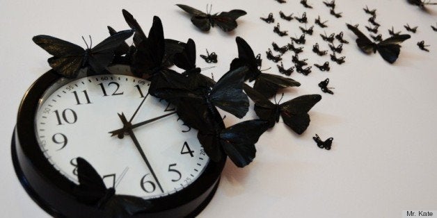 DIY Time Flies Butterfly Clock | HuffPost Life