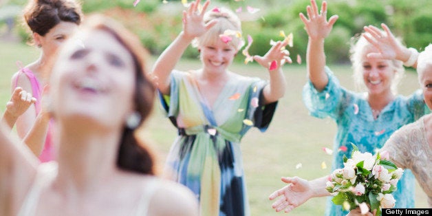 Bouquet Toss, Garter Belt Traditions Might Be Going Out Of Style