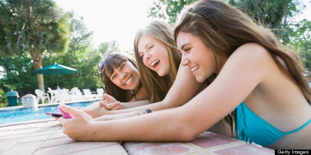 Teenager on sale bathing suit