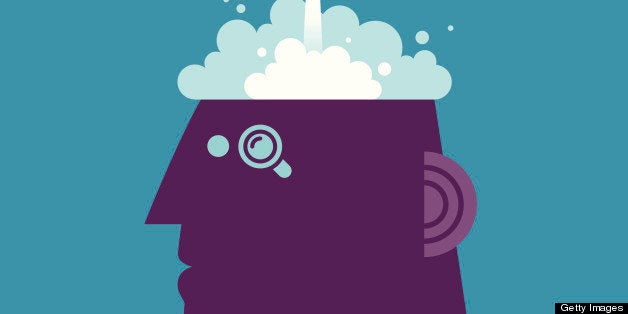 Vector illustration - Launch Brain