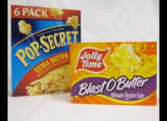 Pop Secret and Jolly Time Popcorn