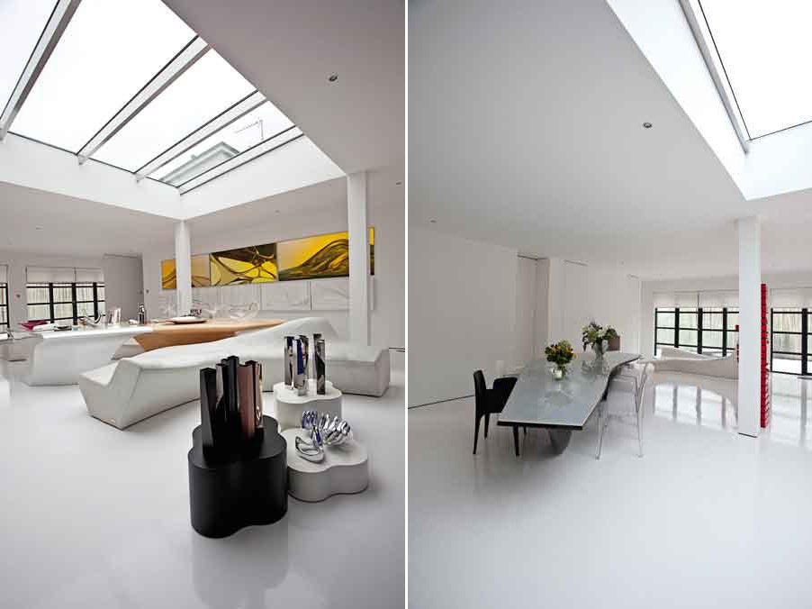 Zaha Hadid's London Apartment