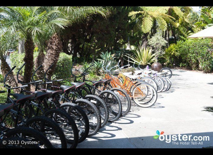 Loaner bikes: Paradise Point, San Diego