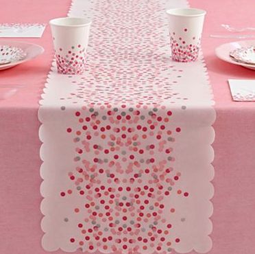 MarthaCelebrations™ Table Runner – Cotton Candy