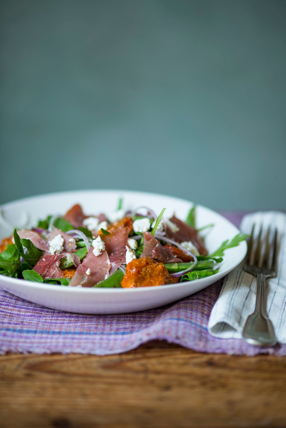 Grilled Apricots With Prosciutto And Goat Cheese