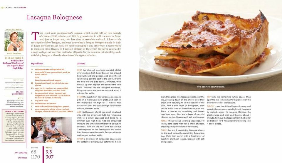Rocco DiSpirito Serves Up Lasagna Bolognese