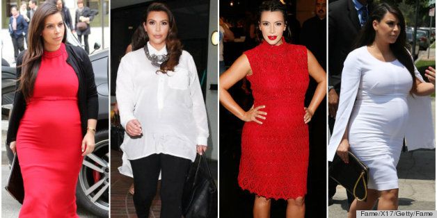 Get ready for another bumpy maternity fashion ride with Kim