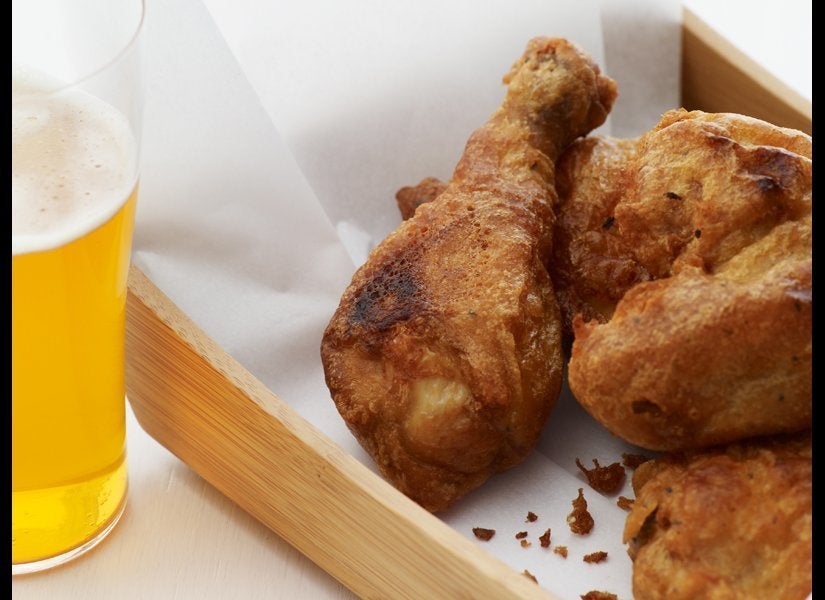 Beer-Battered Buttermilk Fried Chicken