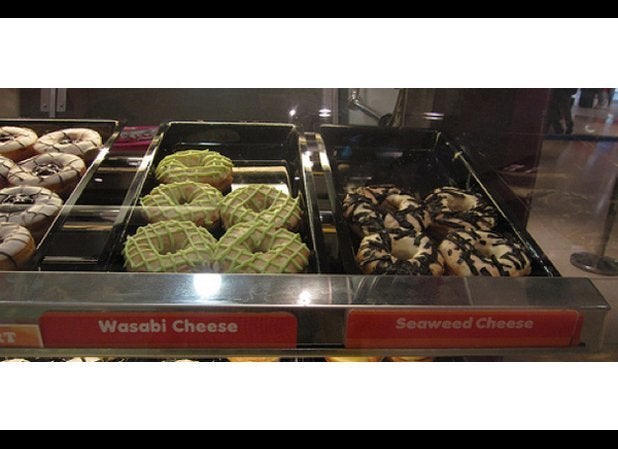 Wasabi-Cheese and Seaweed-Cheese