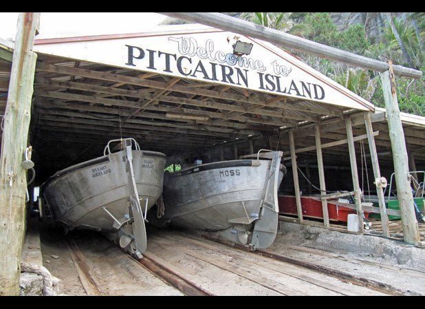 Christian’s Café on the Pitcairn Islands