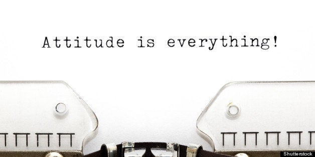 attitude is everything printed...
