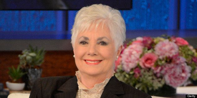 KATIE - 7/24/13 - Stage, screen and television star Shirley Jones sits down for a revealing interview about love, sex, family and relationships, on KATIE, distributed by Disney-ABC Domestic Television. (Disney-ABC/ Ida Mae Astute) SHIRLEY JONES