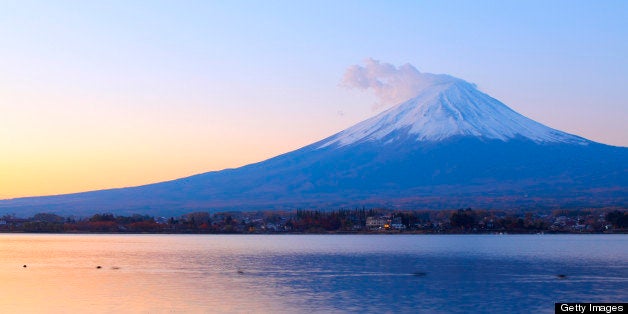 mt. fuji, sun rise
