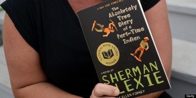 Kelly-Ann McMullan-Preiss and other parents were not happy that their children, who will enter sixth grade this fall, had been assigned to read Sherman Alexies The Absolutely True Diary of a Part-Time Indian a book that discusses masturbation. (Photo by Aaron Showalter/NY Daily News via Getty Images)