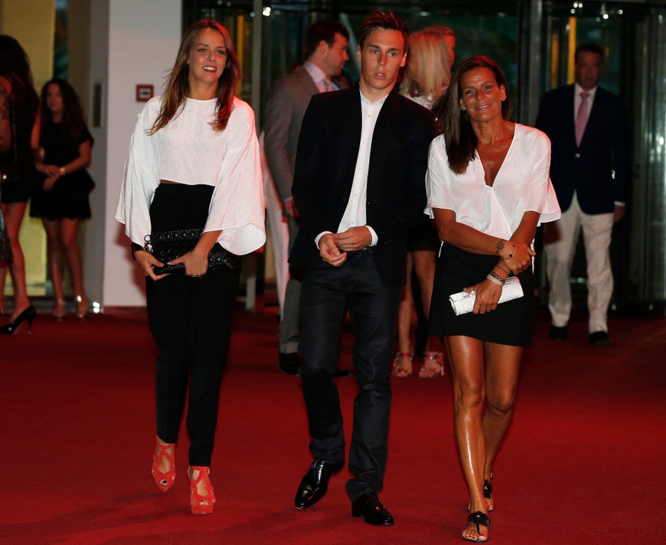 Pauline Ducruet, Louis Ducruet and Princess Stephanie