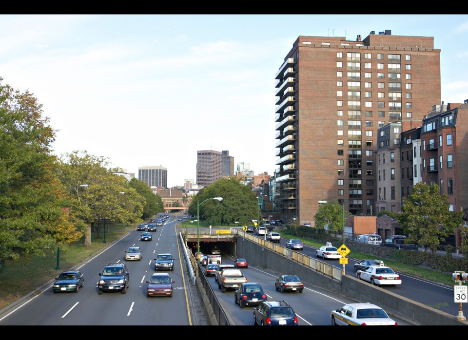 No. 1 Storrow Drive WB over Storrow Drive EB (Storrow Drive Tunnel), Boston