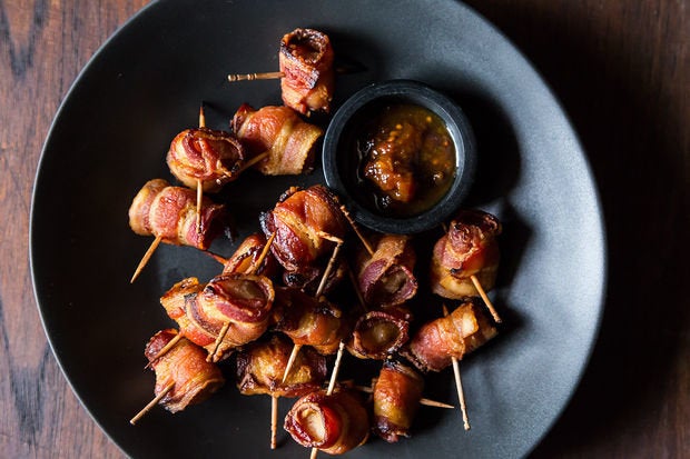 Bacon-Wrapped Water Chestnuts