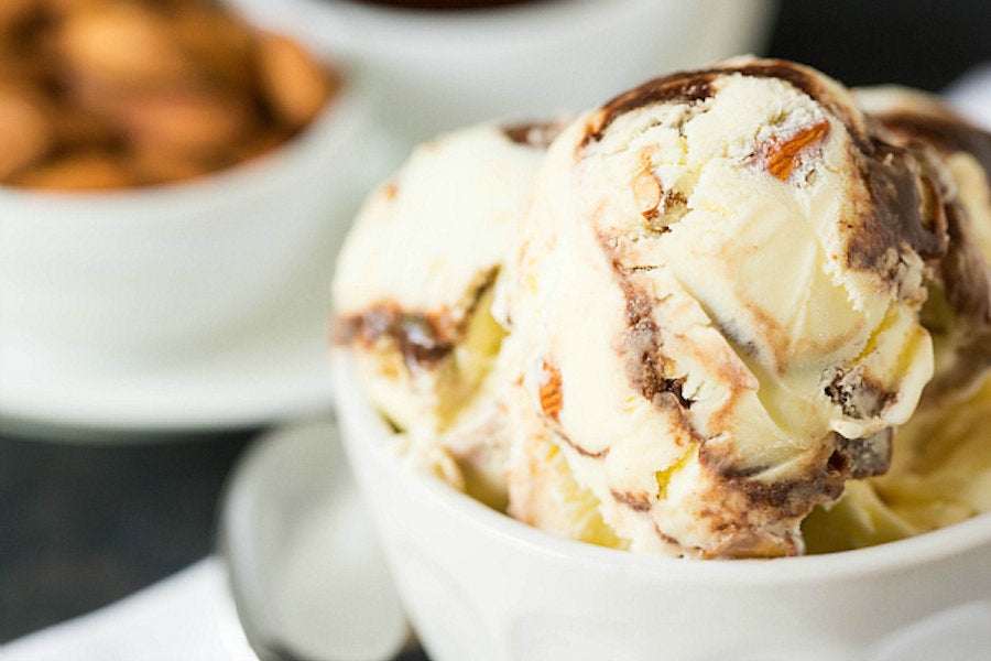 Homemade Mint Chocolate Chip Ice Cream - Brown Eyed Baker