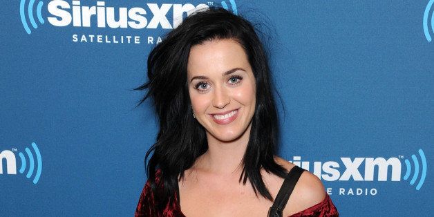 NEW YORK, NY - AUGUST 12: Katy Perry visits The Morning Mash Up live on SiriusXM Hits 1 in the SiriusXM studio on August 12, 2013 in New York City. (Photo by Ilya S. Savenok/Getty Images)
