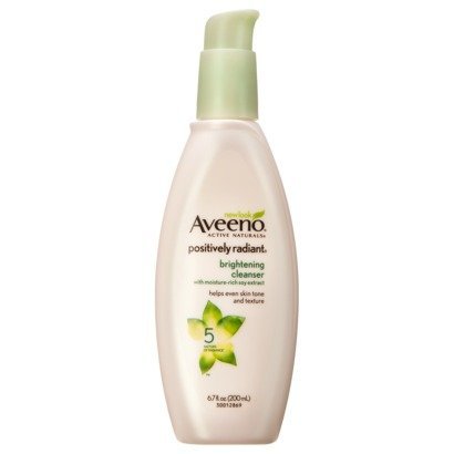  Aveeno Positively Radiant Brightening Cleanser 