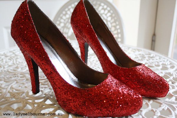 Wizard of oz red slippers