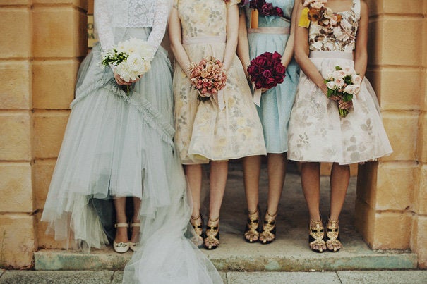 Vintage Bridesmaid Dresses That Don T Look Like Costumes Photos Vintage Inspired Bridesmaid Dresses
