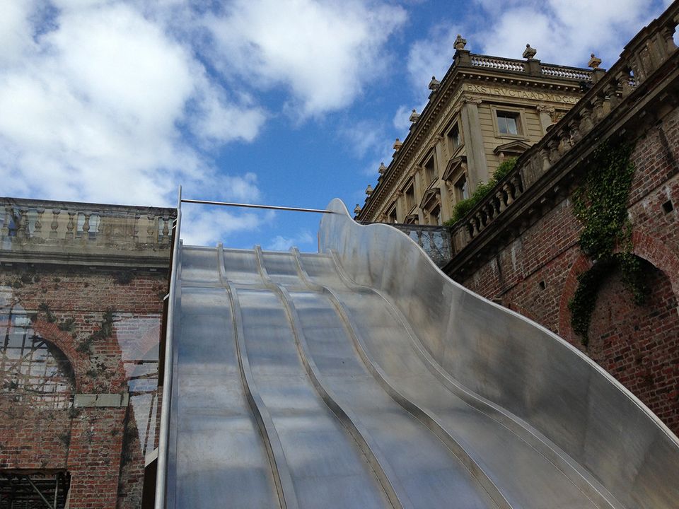 There's a 57-Foot Slide Attached to This 17th-Century Manor
