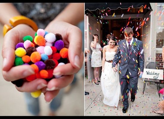 24 Creative Wedding Exit Toss Ideas
