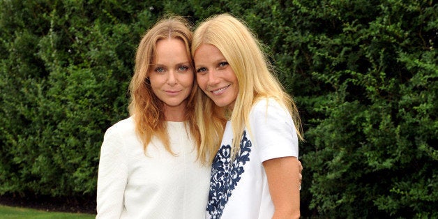 AMAGANSETT, NY - AUGUST 23: (Exclusive Coverage; Editorial Use Only) Stella McCartney and Gwyneth Paltrow host an english garden party for Goop on August 23, 2013 in Amagansett, New York. (Photo by Kevin Mazur/WireImage)