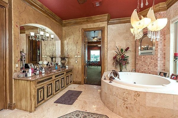 Louis Vuitton Bedroom In Texas Home For Sale Takes Fashion