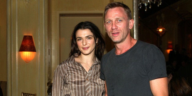 NEW YORK - SEPTEMBER 13: Rachel Weisz and Daniel Craig attend a private screening of 'Enduring Love' at the MGM screening ro
